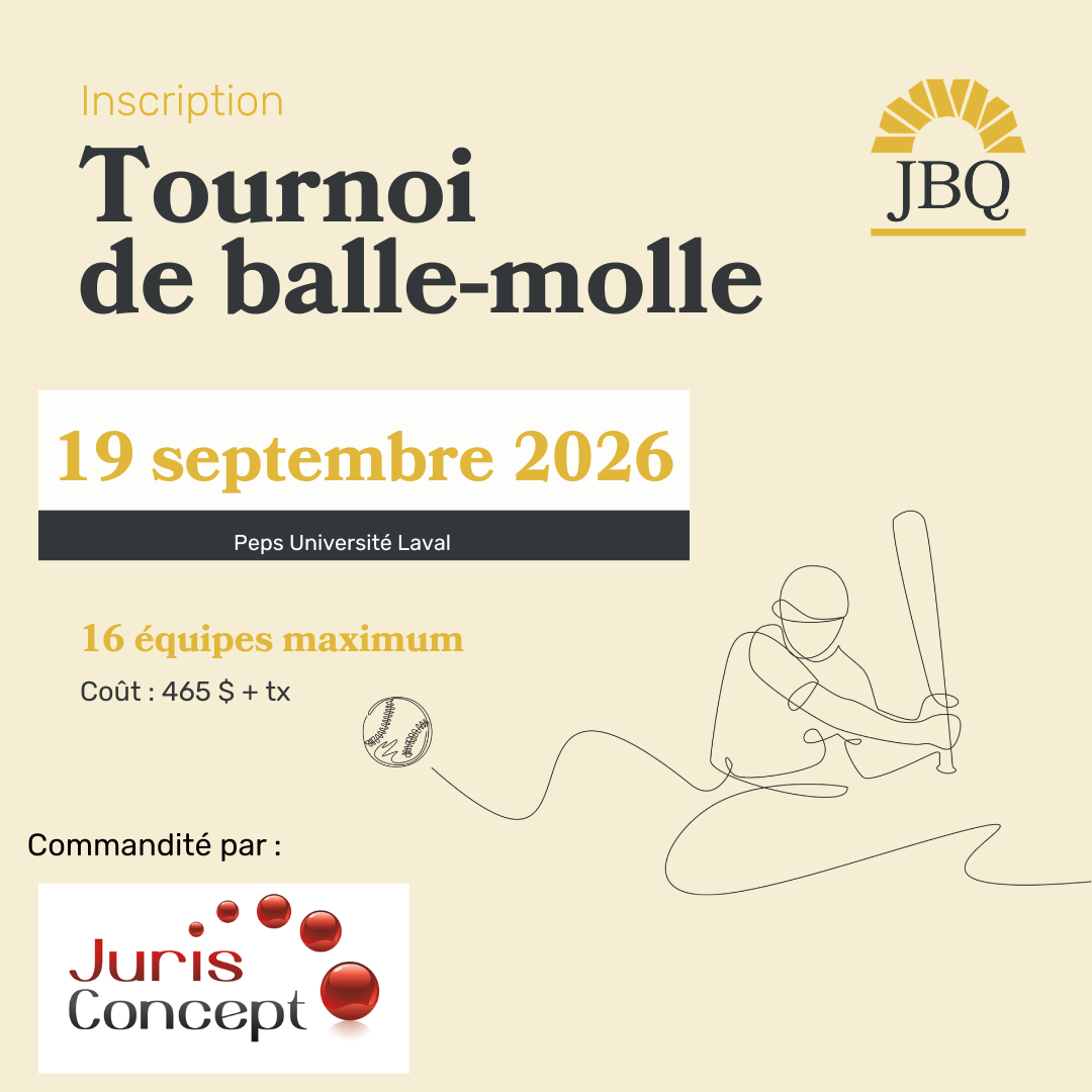 Tournoi de balle-molle JBQ Tournoi de balle-molle JBQ