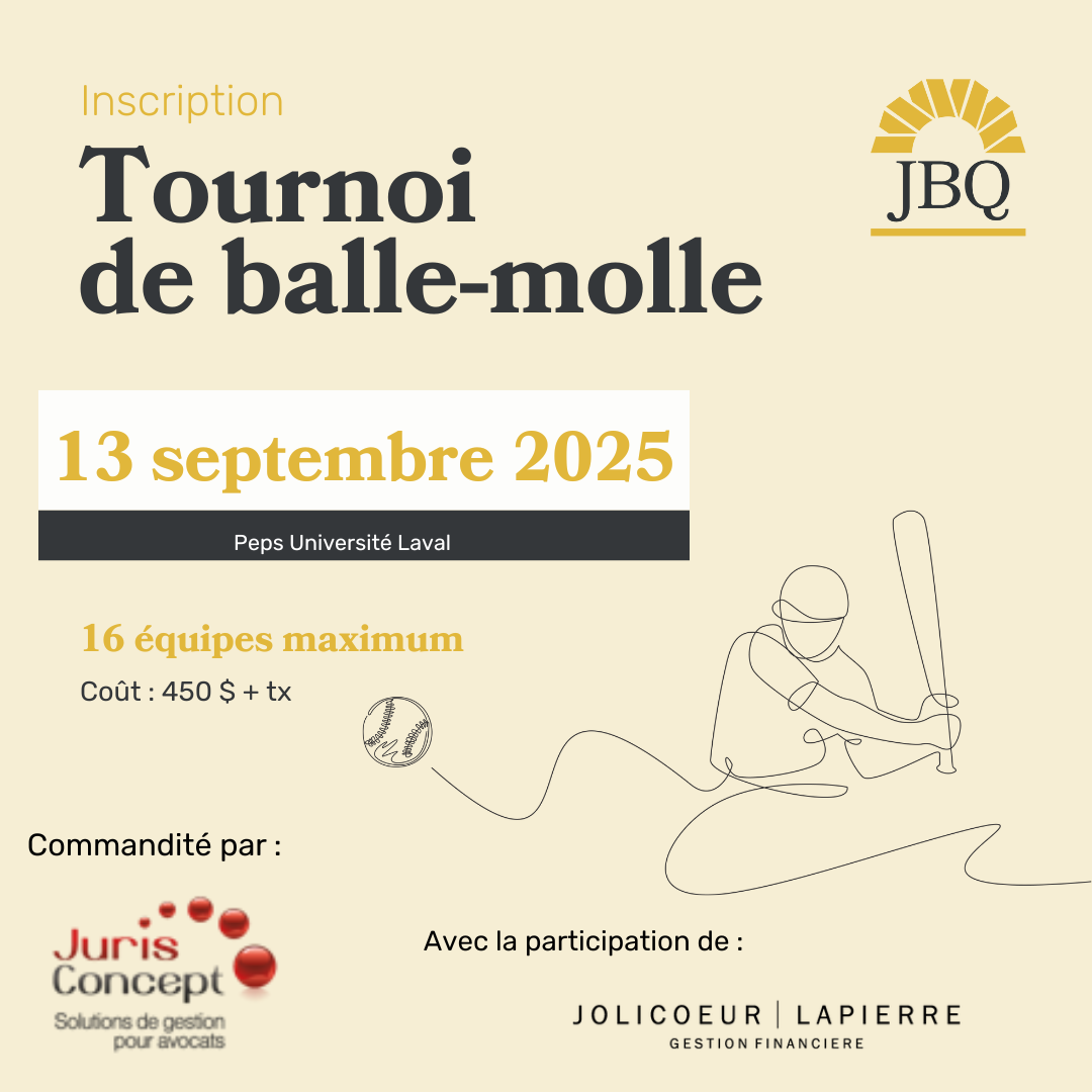 Tournoi de balle-molle JBQ 