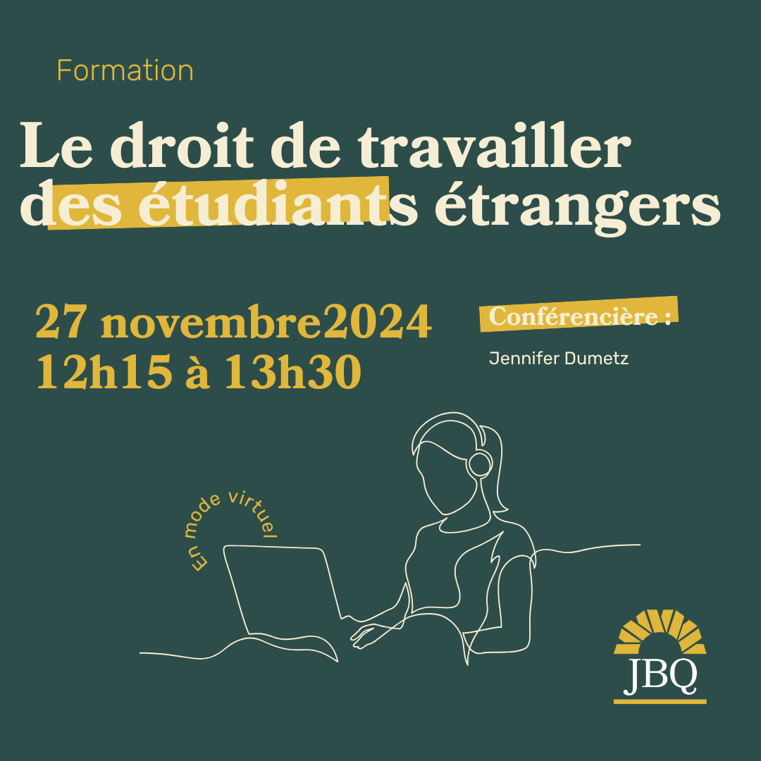 Formation - Le droit de travailler des étudiants étrangers 